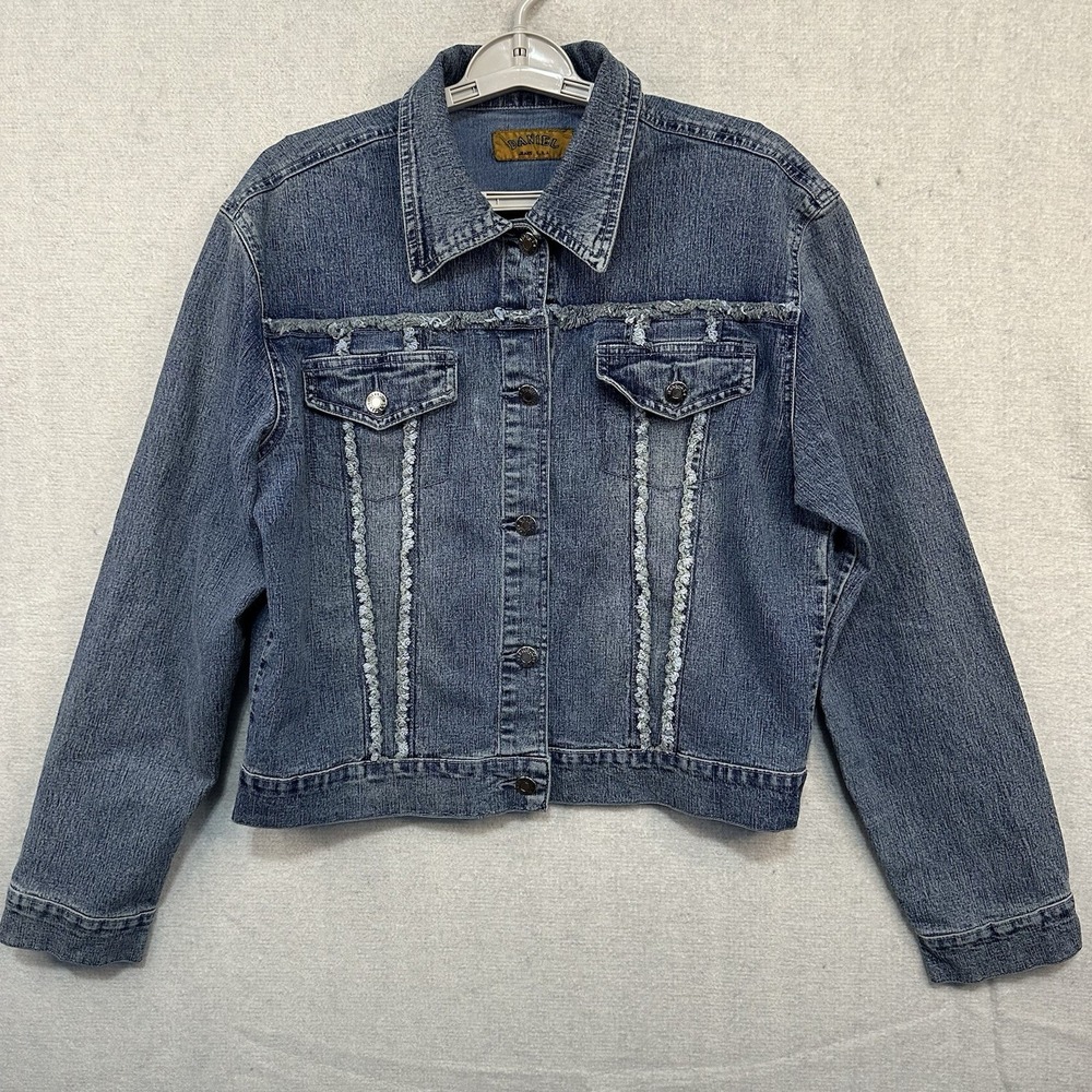 Daniel Jeans‎ USA Denim Jacket Large Trucker Cowgirl